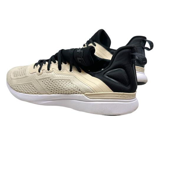 Apl Techloom Tracer Sneaker Trainer Black Cream Beige‎ White Size US 10 - Picture 10 of 13